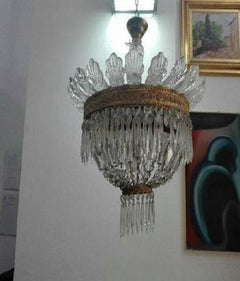 Chandelier Made in Italy by Luigi Brusotti