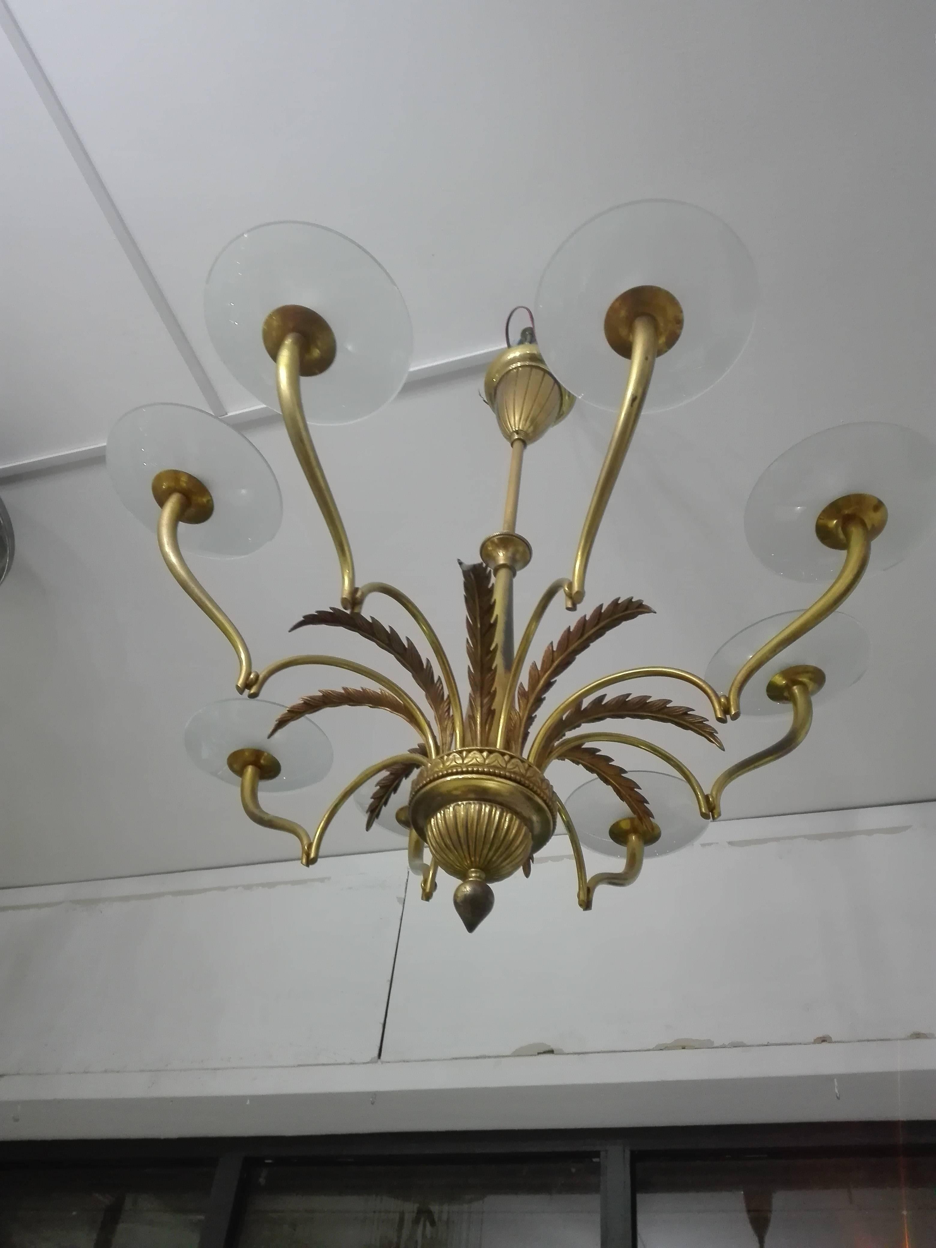 Chandelier Empire Style In Excellent Condition For Sale In Palermo, Italia