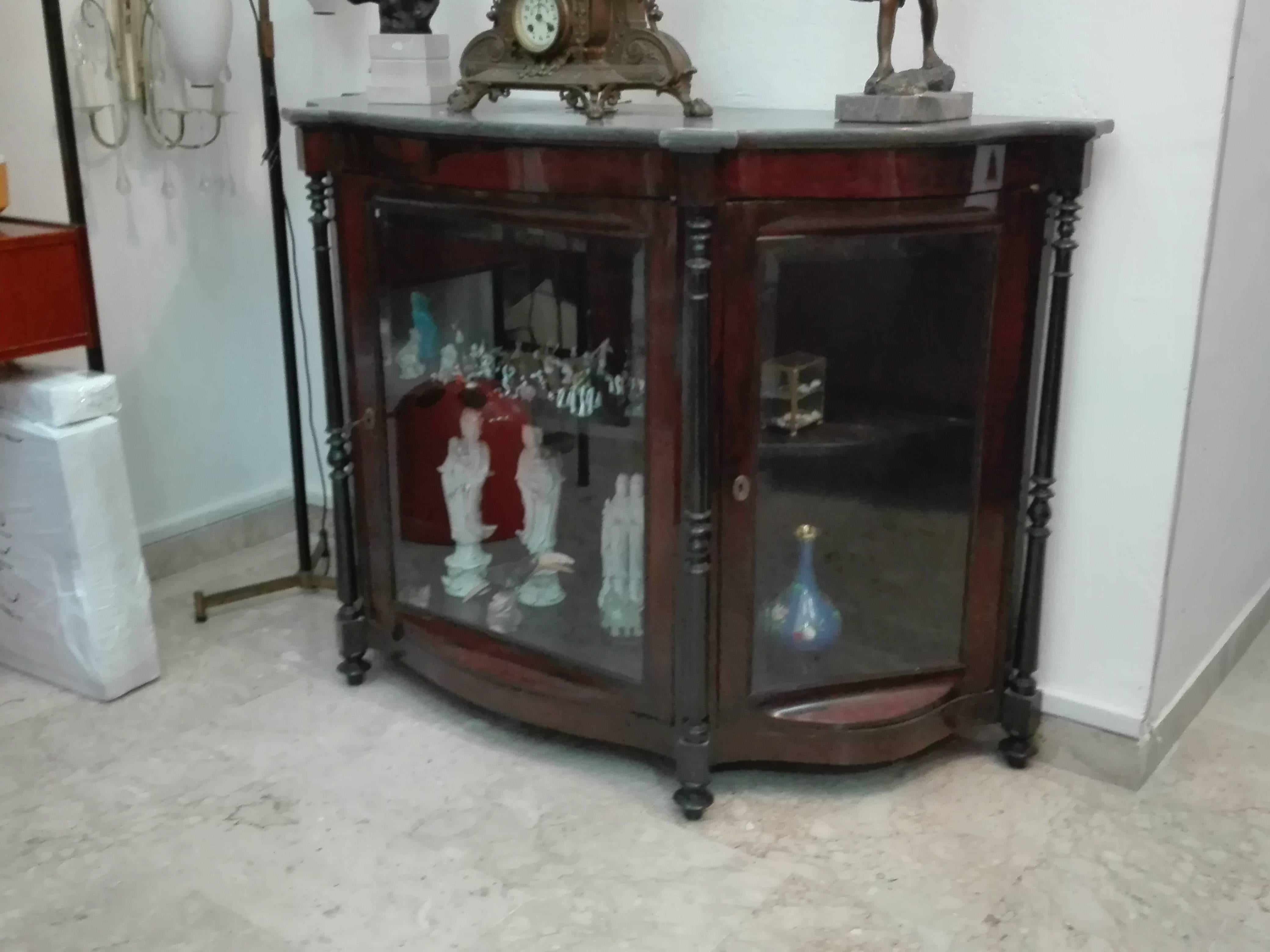 Buffet Showcase, Italy, 1880 In Excellent Condition In Palermo, Italia