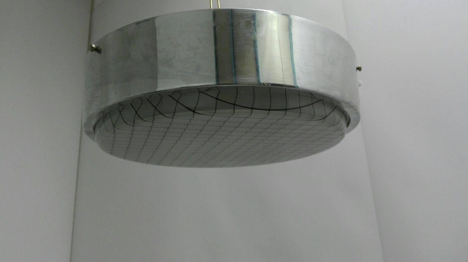 Plastic Ceiling Lamp Italian Design