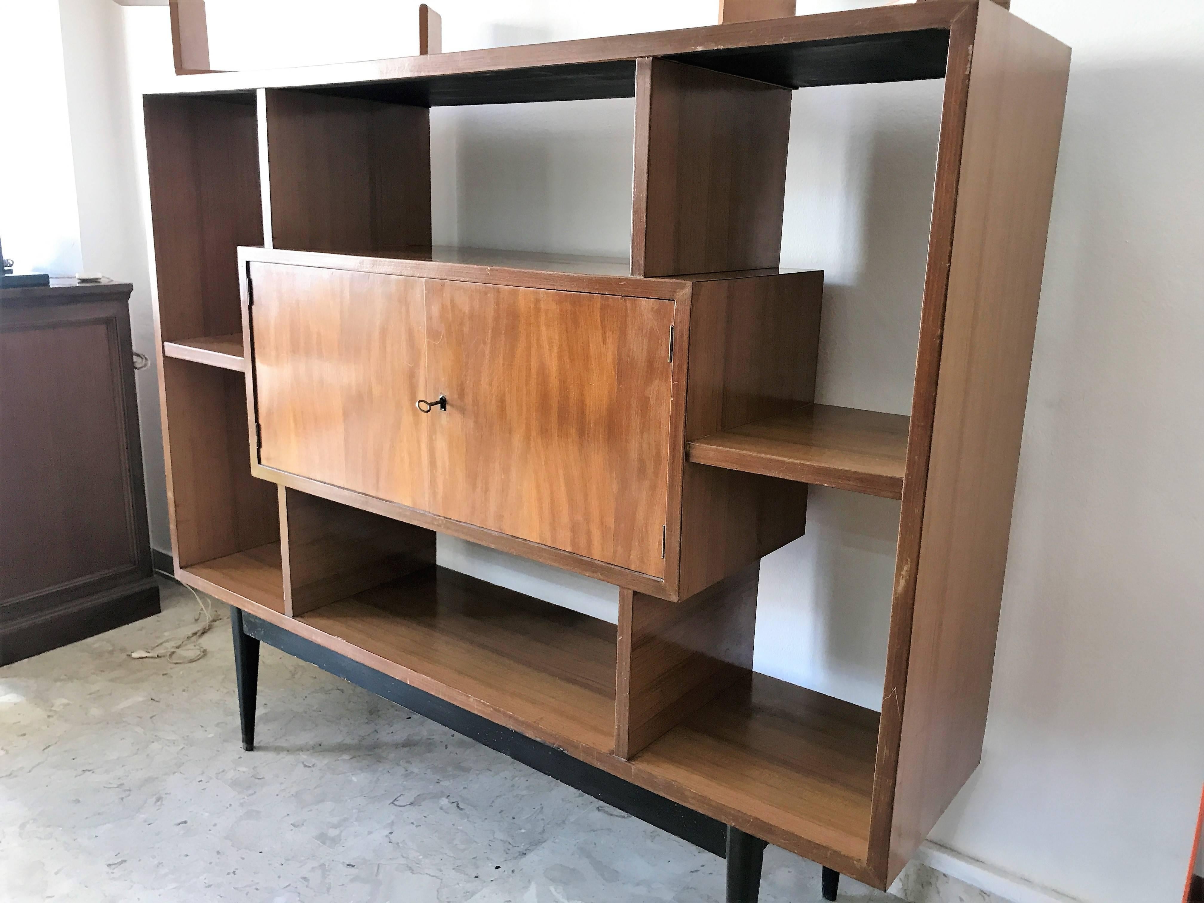 Scandinavian Modern Modern Danish Teak Library, Denmark, 1960