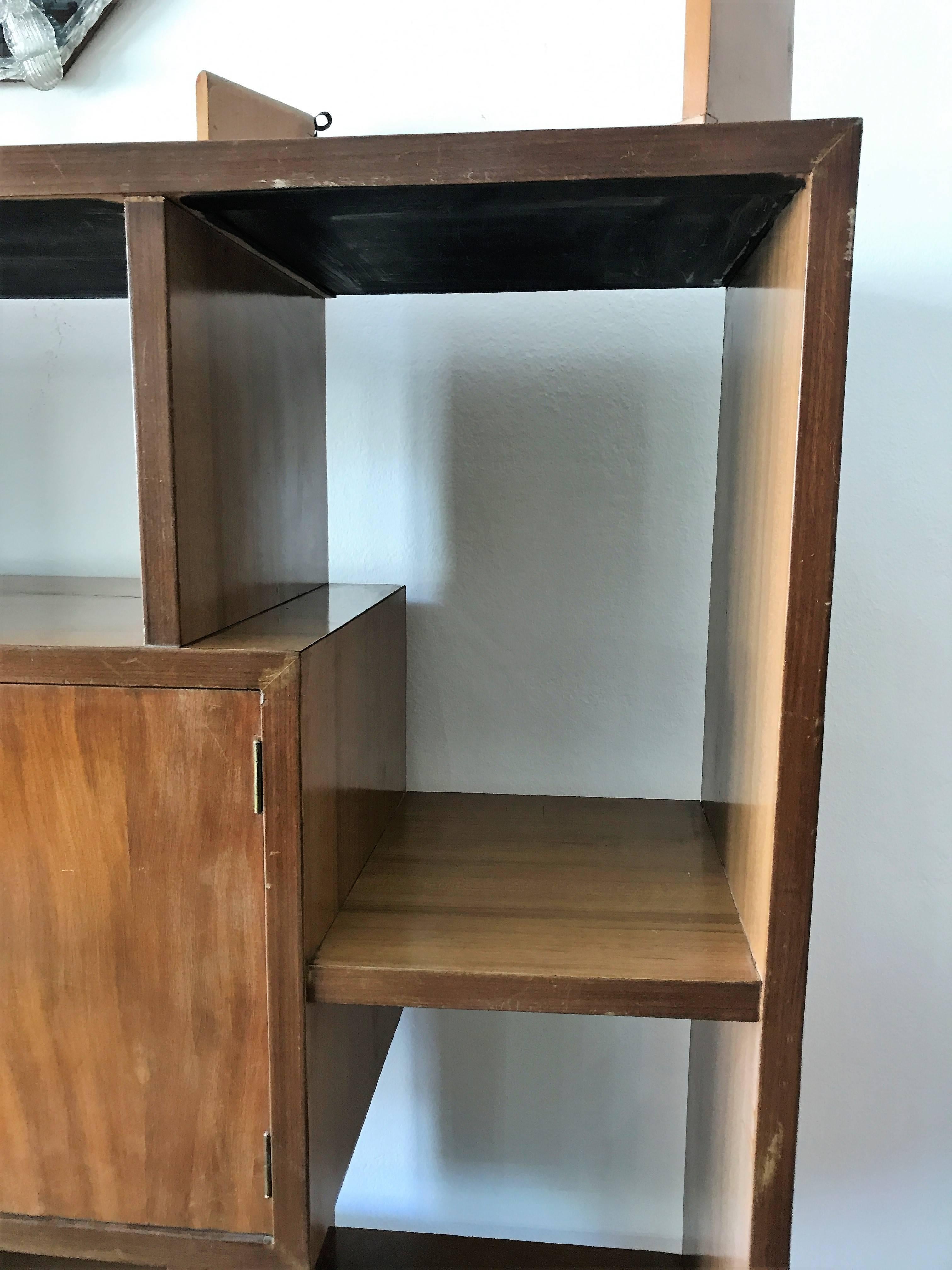 20th Century Modern Danish Teak Library, Denmark, 1960