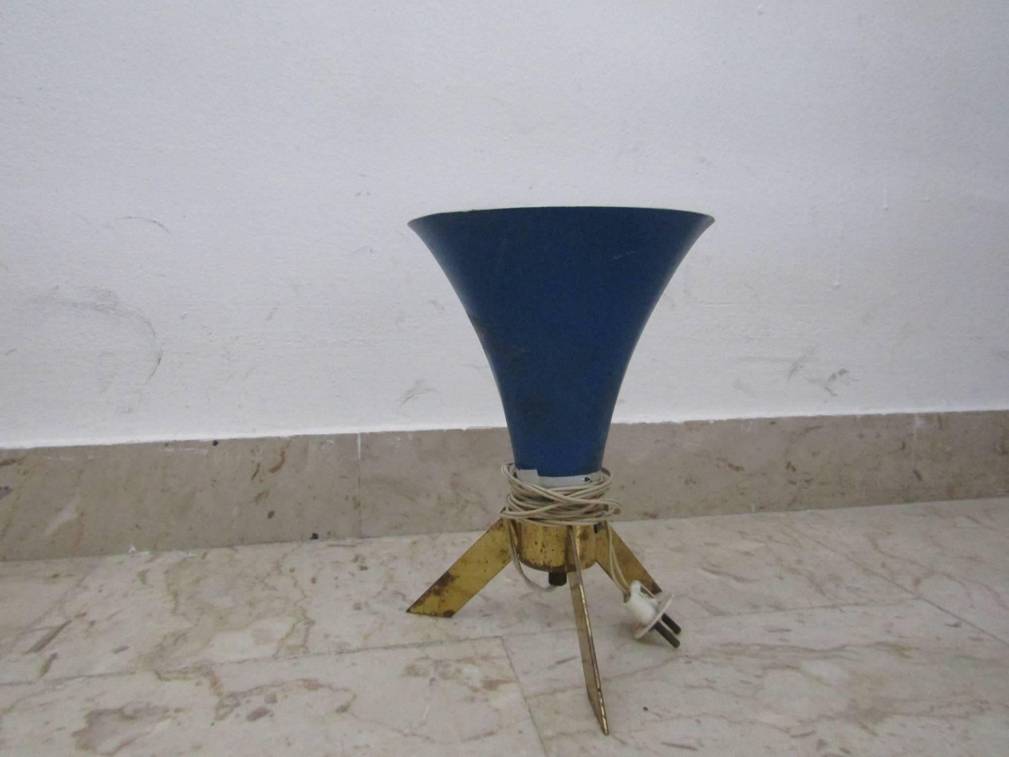 Small Table Lamp Attributed to Stilnovo, 20th Century In Good Condition In Palermo, Italia