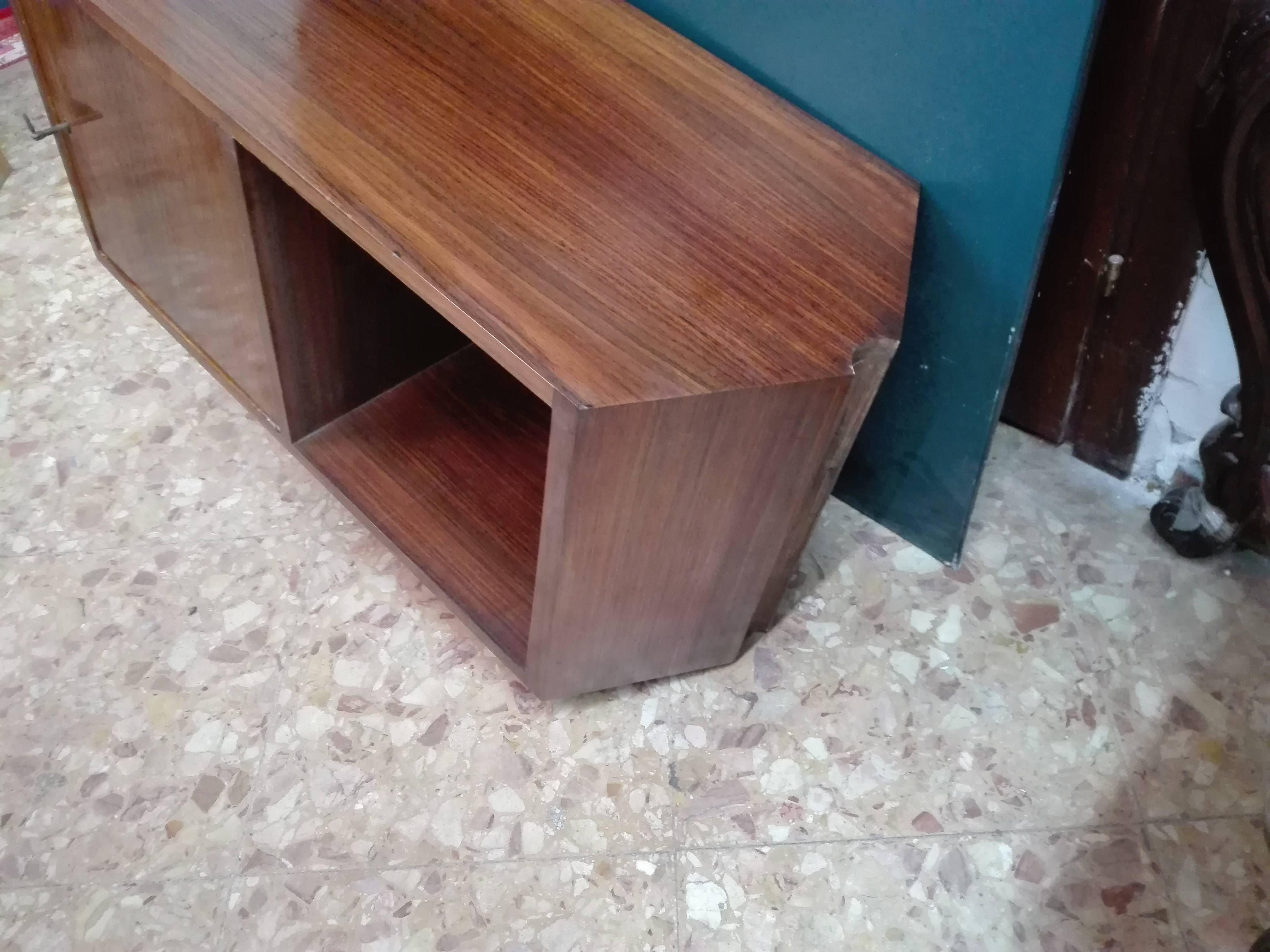 Boomerang Osvaldo Borsani Desk Finished in Rosewood 2