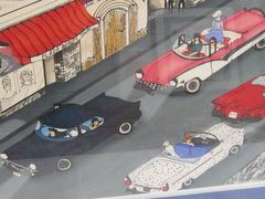 "Cruise Night 1990" Signed and Numbered Serigraph by Linnea Pergola