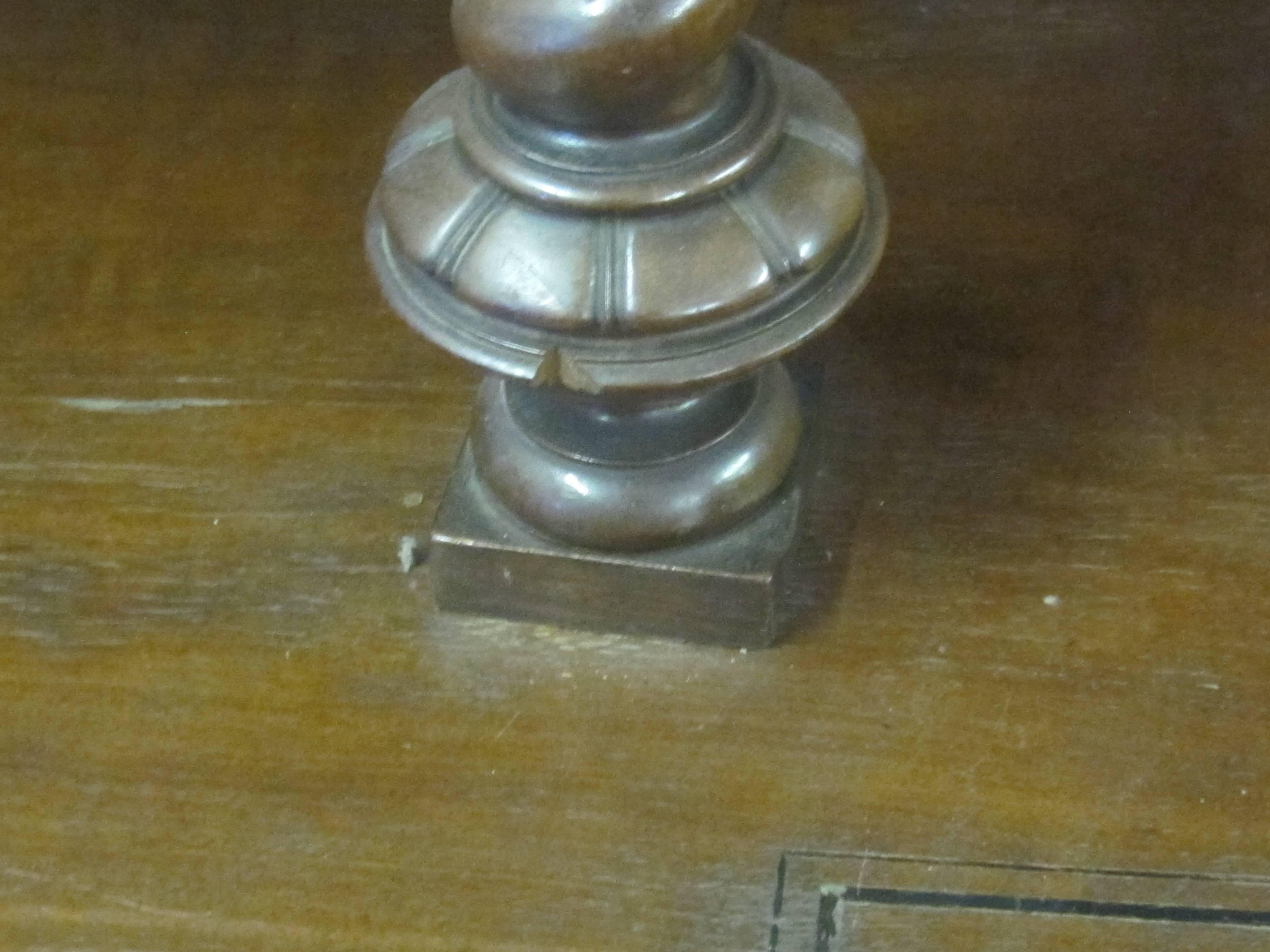 19th Century European Carved Walnut Breakfront with Burled Detail For Sale 5