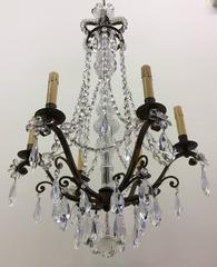 Baccarat Style French Empire Chandelier, circa 1920