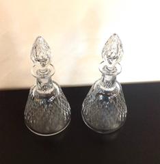 Pair of Baccarat Crystal "Armagnac" Pattern Decanters and Stopper