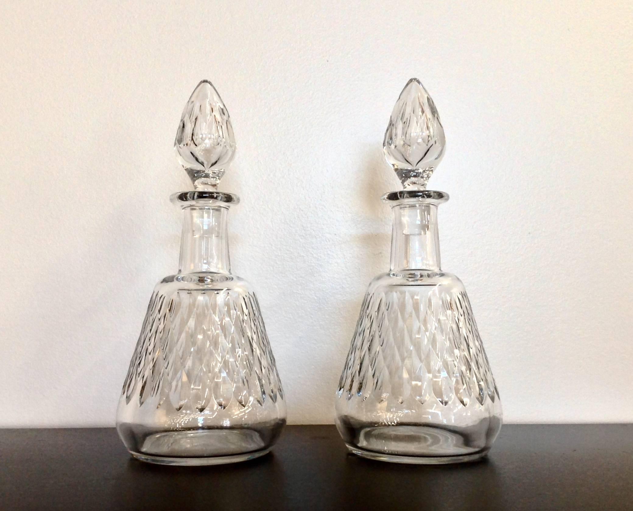 Pair of Baccarat Crystal 