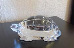 Baccarat Crystal Turtle Figurine/Paperweight
