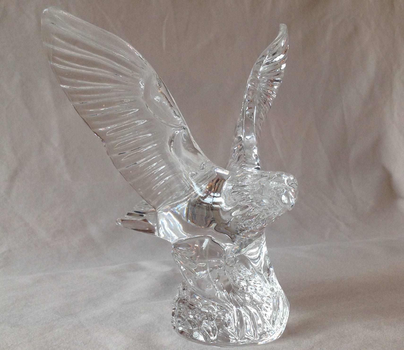 waterford crystal eagle statue