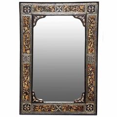 Chalet Moroccan Bone Mirror, Marrakech