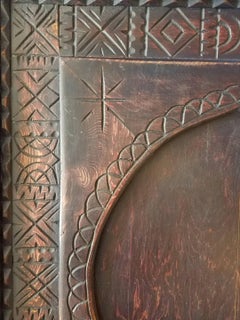 Rabat Moroccan Coffee Table, All Carved