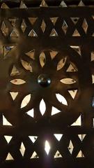 All Metal Moroccan Lantern in Tower Style