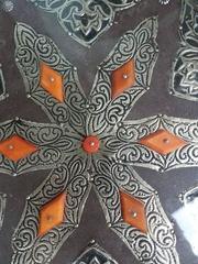 Gerda Inlaid Moroccan Side Table, Marrakech