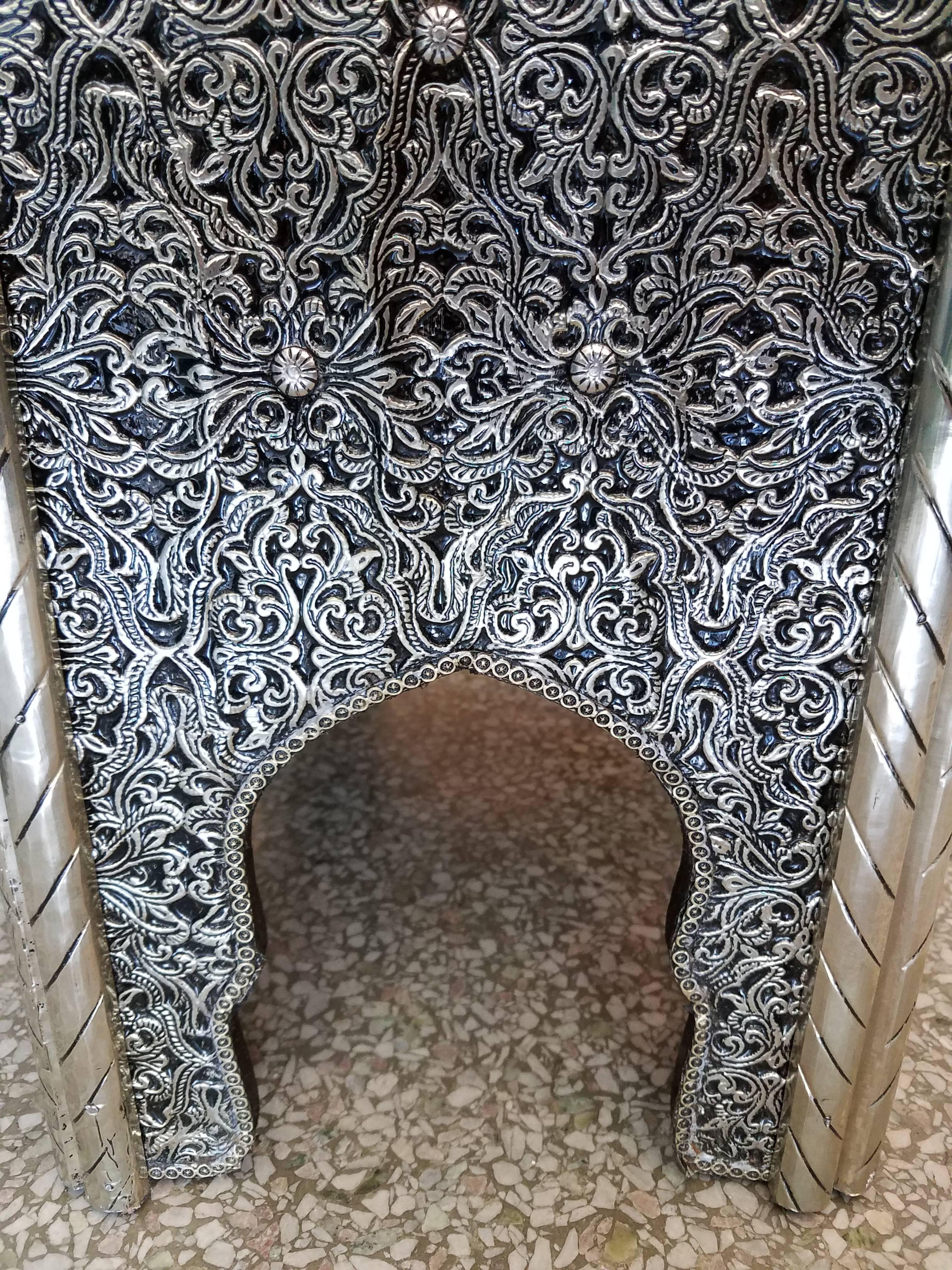 moroccan side table