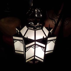 Moroccan Glass Lantern, Makki Style