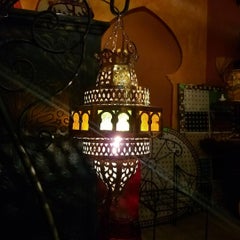 Moroccan Brass Lantern, Walili Style
