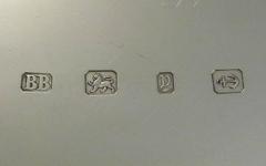 English Sterling Silver Tea Tray