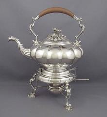 Birks Melon Pattern Sterling Silver Tea Service
