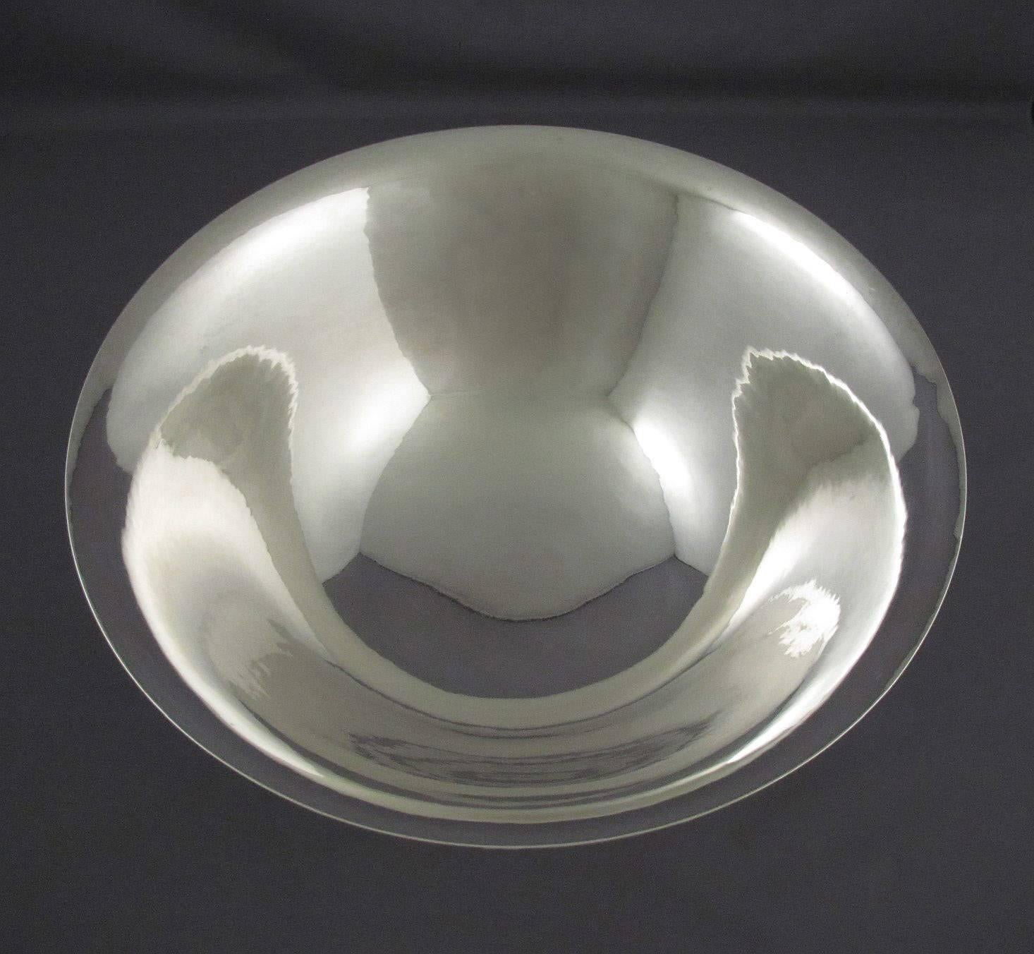 20th Century Georg Jensen Sterling Silver Centrepiece Bowl