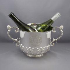 Massive English Sterling Silver Cup and Cover