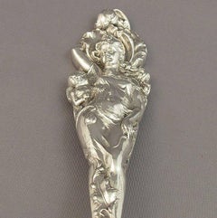 Love Disarmed Sterling Salad Servers