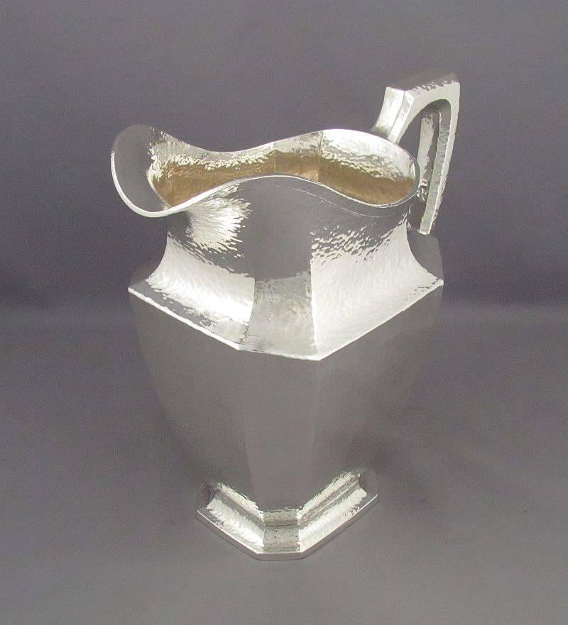 American Wallace Sterling Silver Water Pitcher For Sale