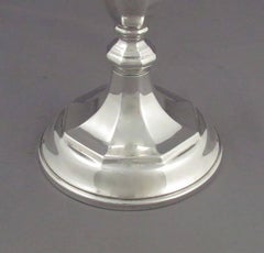 Italian Sterling Silver Candlesticks