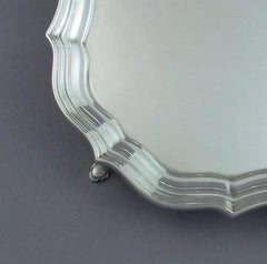 English Sterling Silver Salver