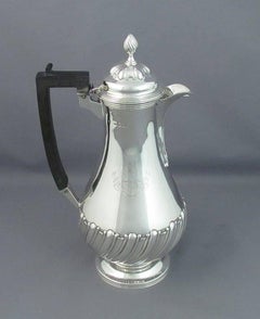 Victorian Sterling Silver Hot Water Pot