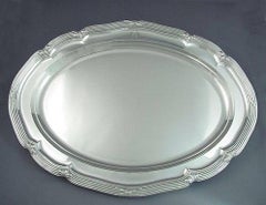 Mortimer and Hunt Sterling Silver Meat Platter