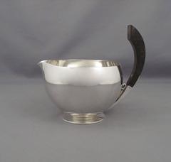 Art Deco Sterling Silver Sauce Boat by Georg Jensen