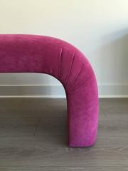 1970s Waterfall Bench in the Style of Milo Baughman