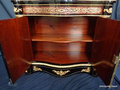 Cabinet Two Doors in Boulle Marquetry Napoleon III Period, 19th Century