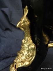 Small Table in Boulle Marquetry Turquoise, Napoleon III Period, 19th Century