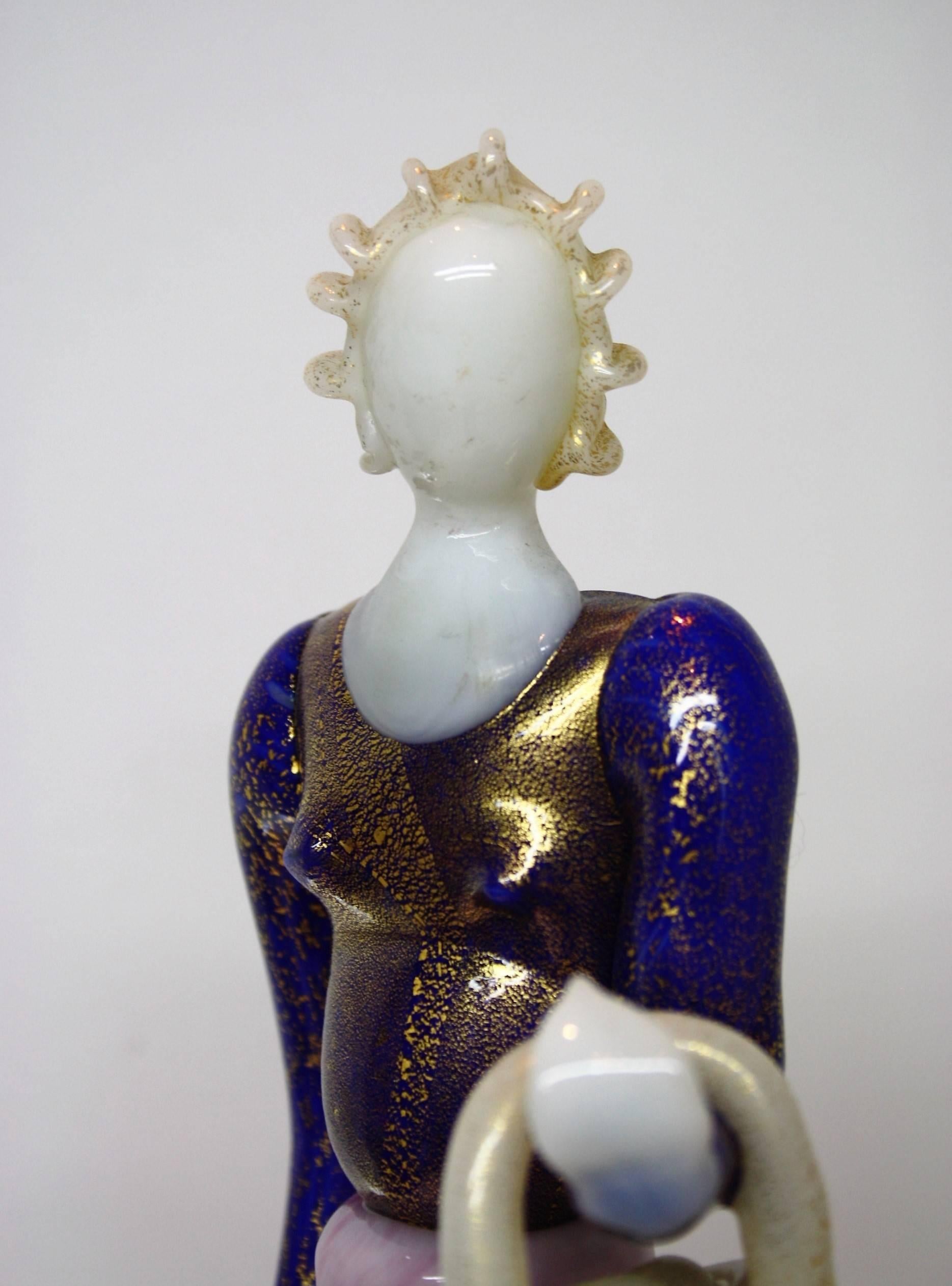 Ercole Barovier Figurine, Italy, 1934 In Good Condition In Belgium, BE