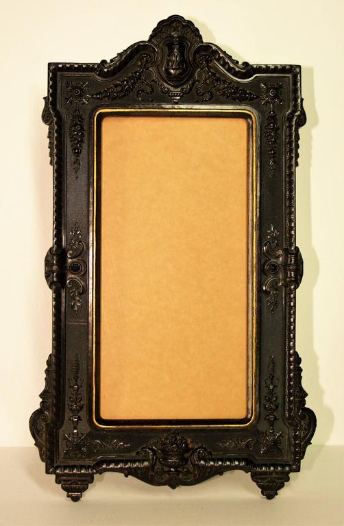 Very Rare Neoclassical Bakelite Picture Frame, 1910s at 1stDibs