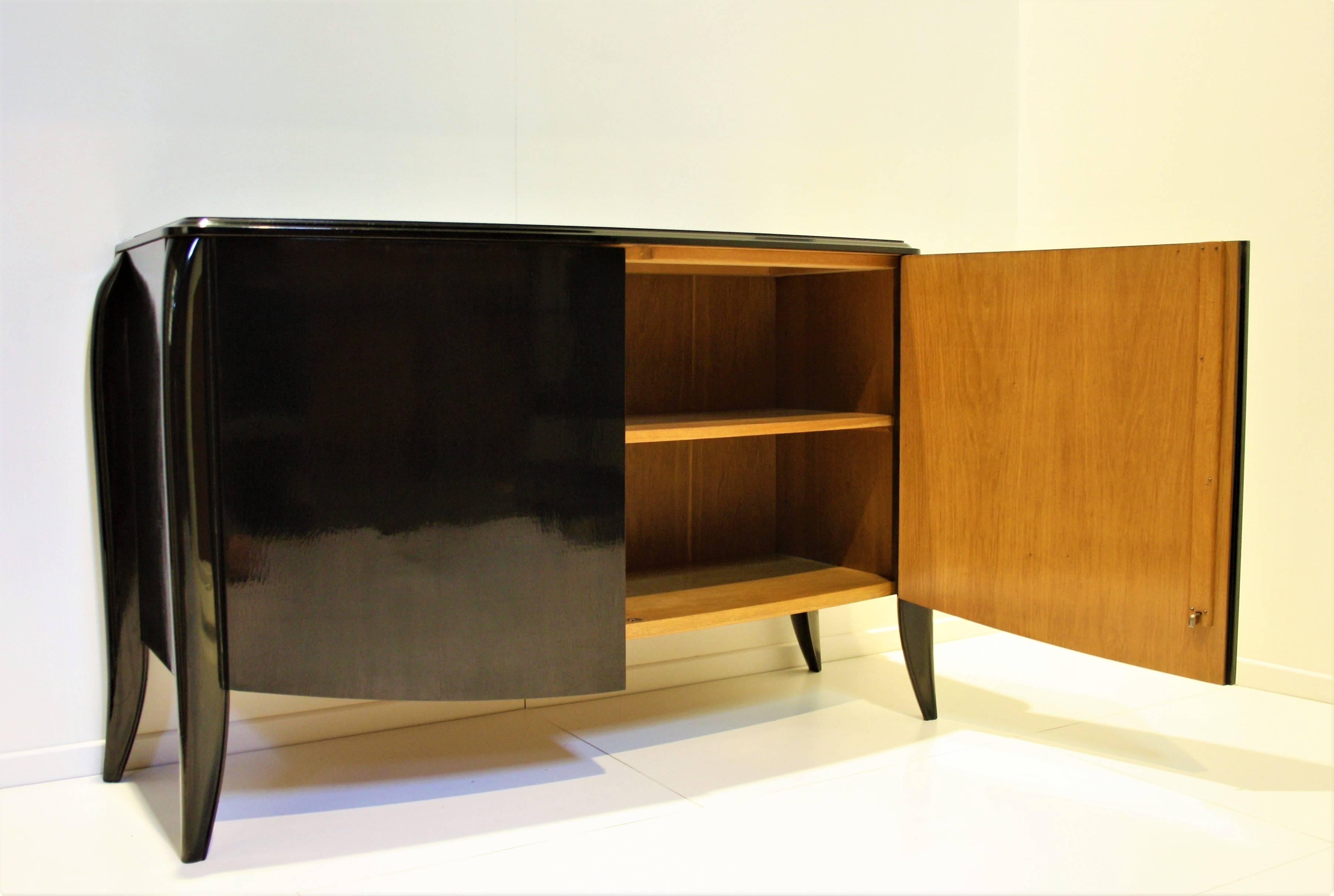 Elegant Art Deco Sideboard from Dominique, 1930s In Good Condition In Belgium, BE