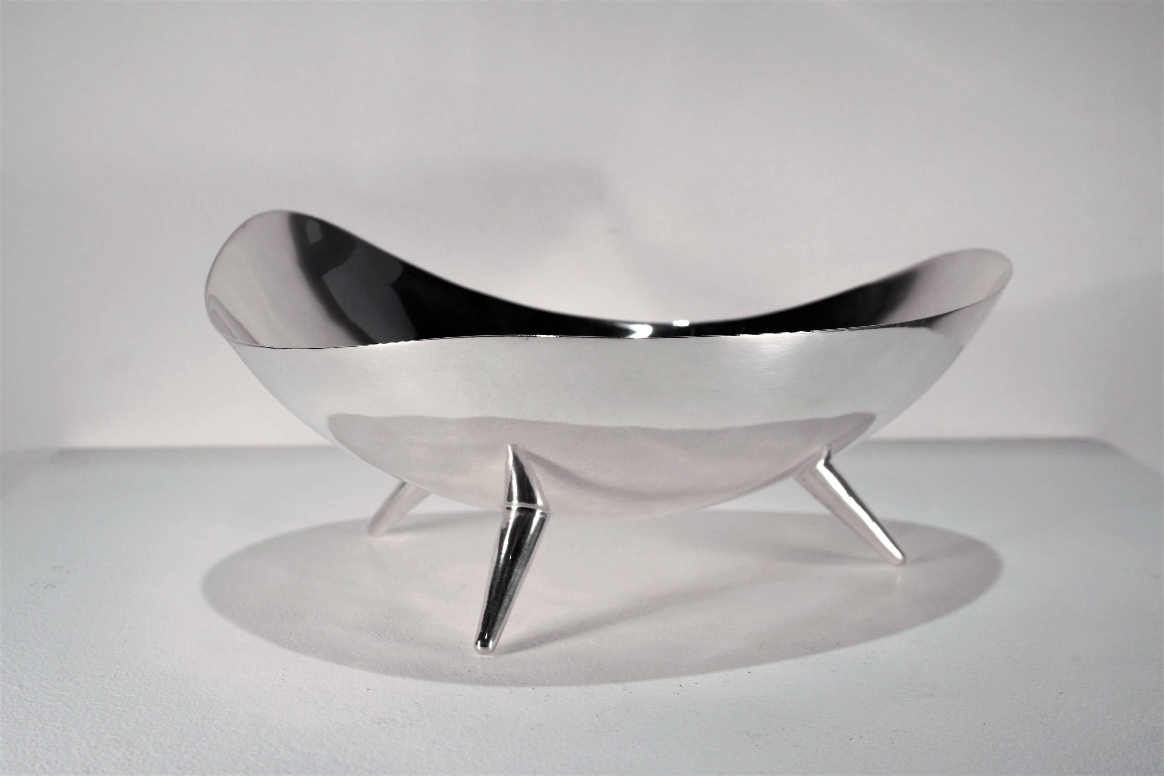 Mid-Century Modern  Juvento Lopez Reyes Sterling Silver Cup, 1960s