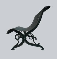 Pair of Iron Benches Belonged to Baron Franchetti, Hemingway's Friend