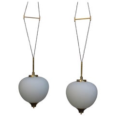 Stilnovo  Pendants  by Bruno Chiarini