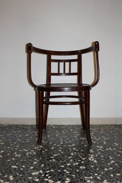 Antonio Volpe Udine Armchair, Dated 1905