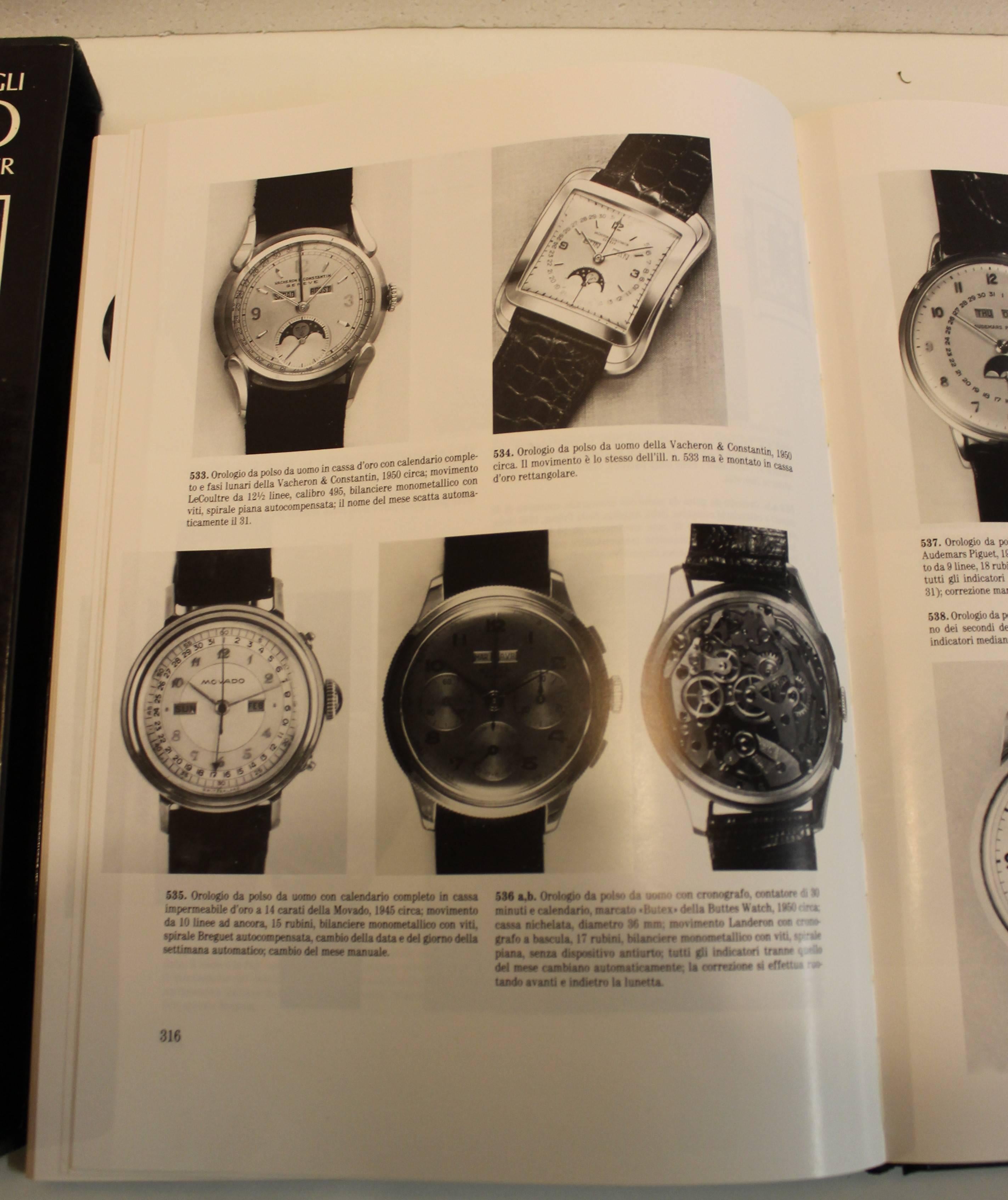 Modern Orologi Da Polso Book, 771 Illustrations, 401 Pages, 1988 For Sale