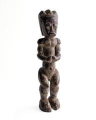 Large African Fang Sculpture of Male Figure