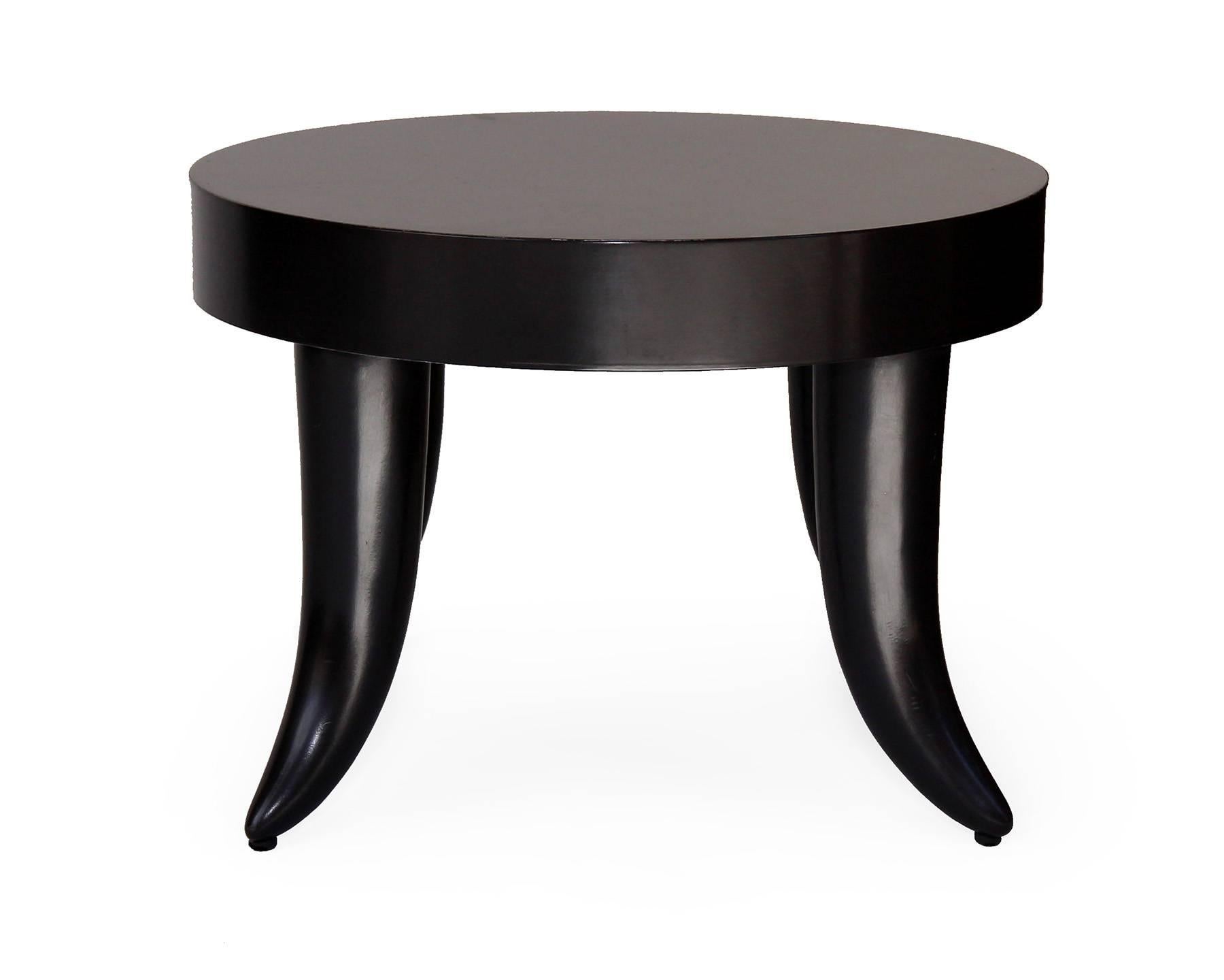 Tusk Stool by Bill Sofield for Baker Furniture For Sale 1