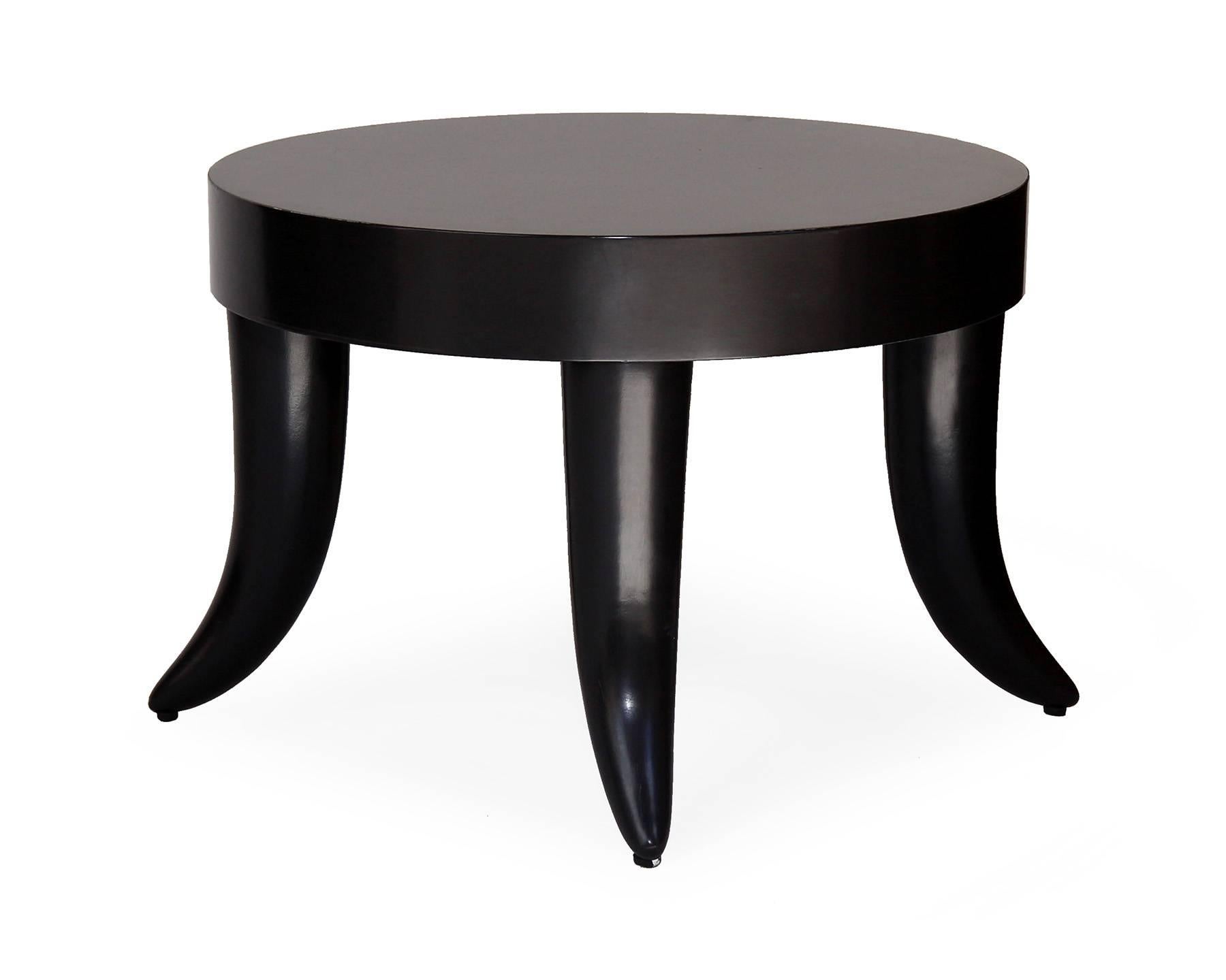 Tusk Stool by Bill Sofield for Baker Furniture For Sale 2