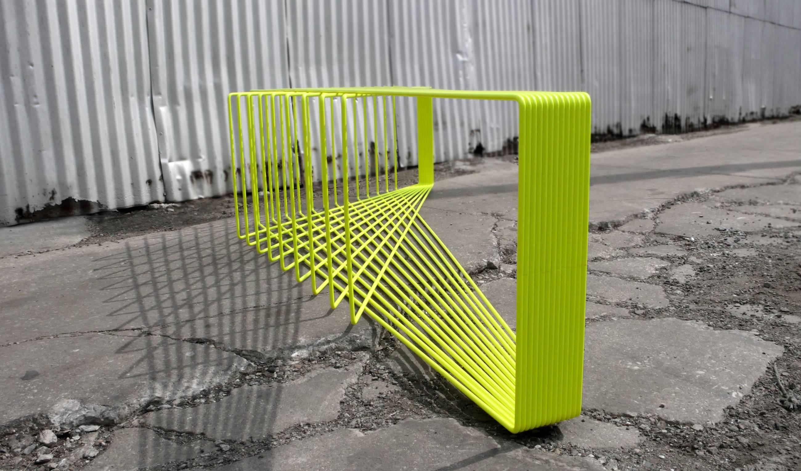 geometric bench