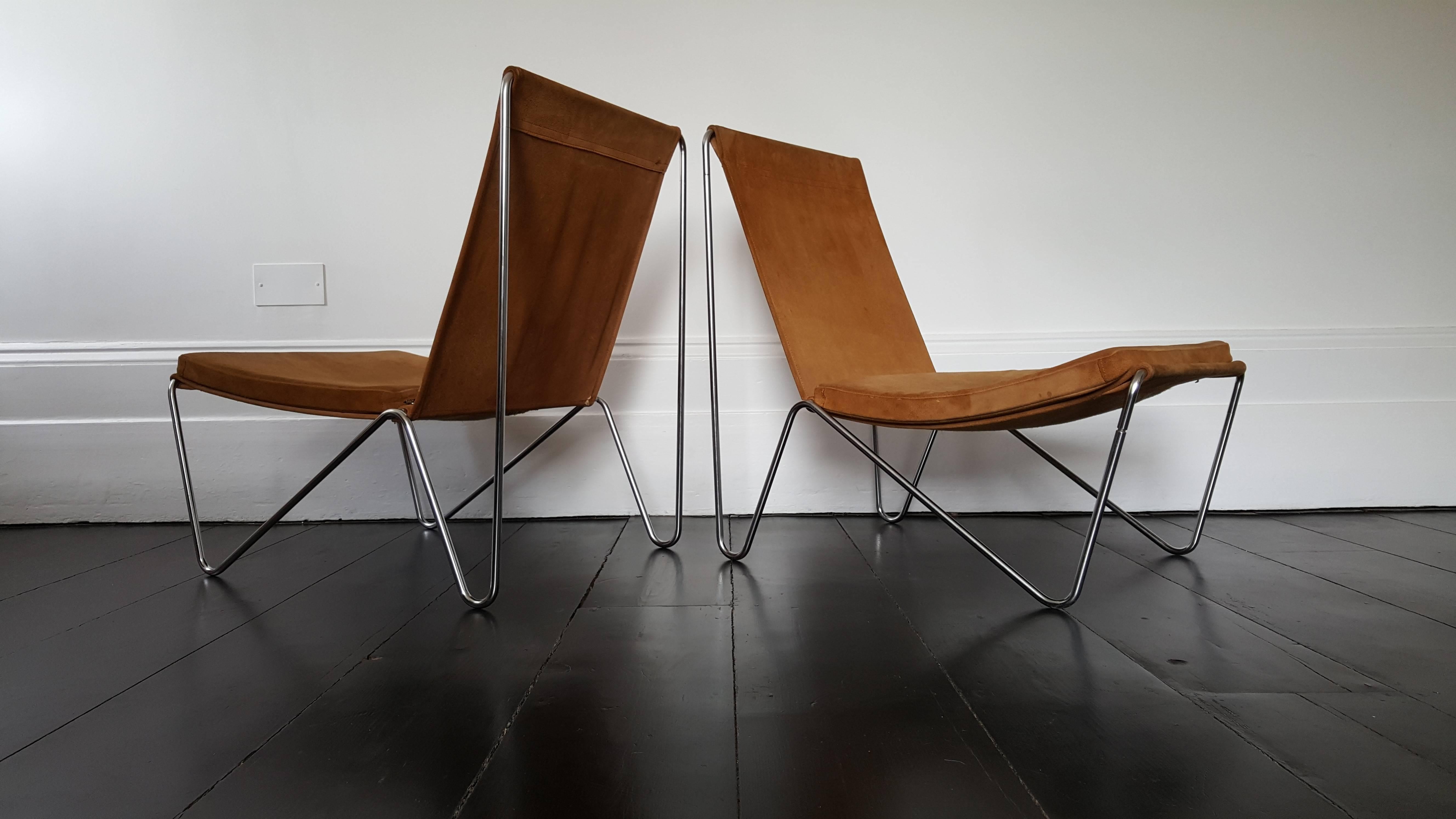 20th Century Verner Panton 'Bachelor' Easy Chairs, Manufactured by Fritz Hansen, Denmark