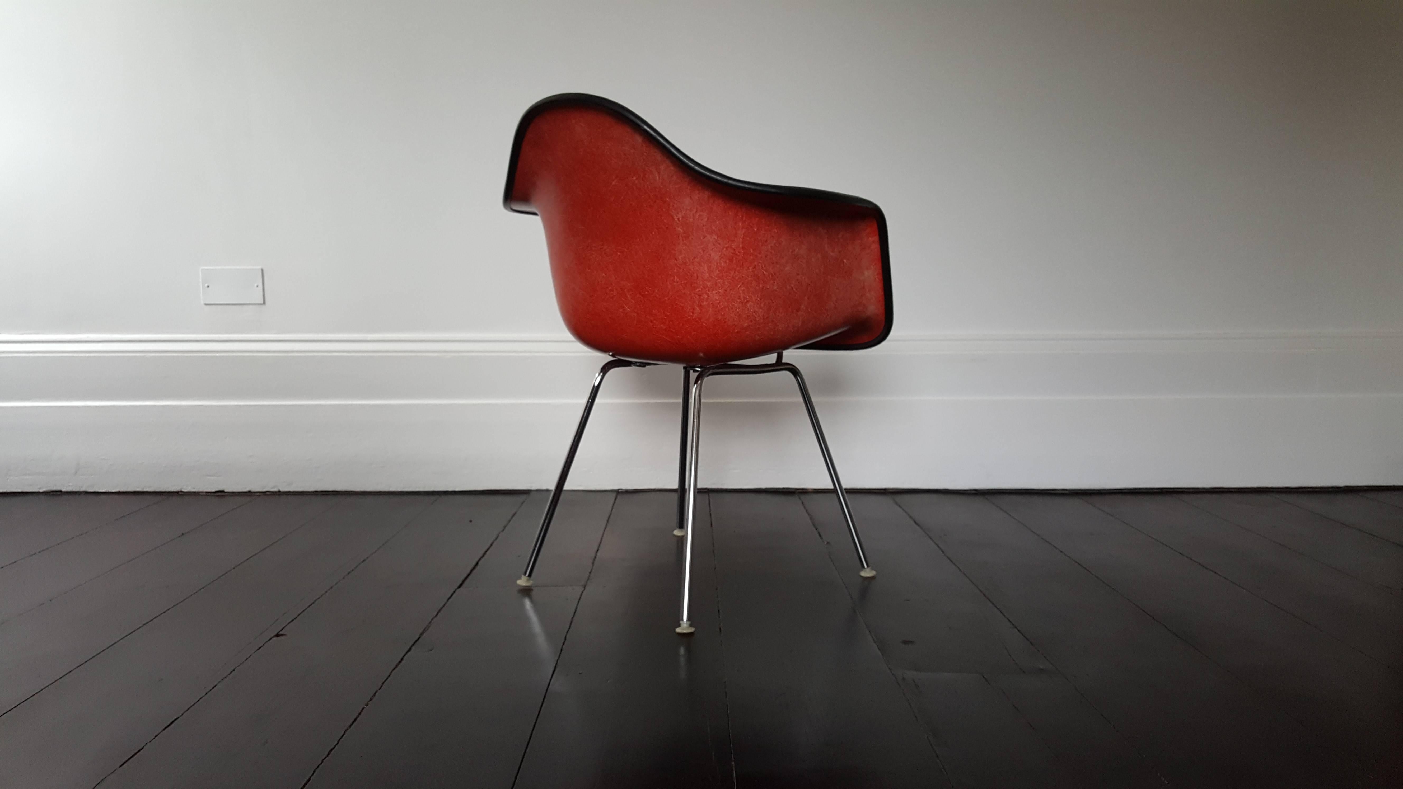 Mid-Century Modern Original Vintage Charles & Ray Eames LAX Armchair for Herman Miller